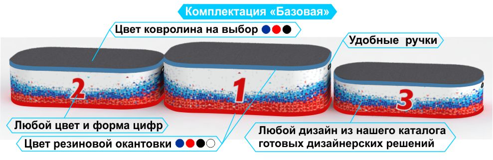 Пьедестал "Марс" возможности базовой комплектации
